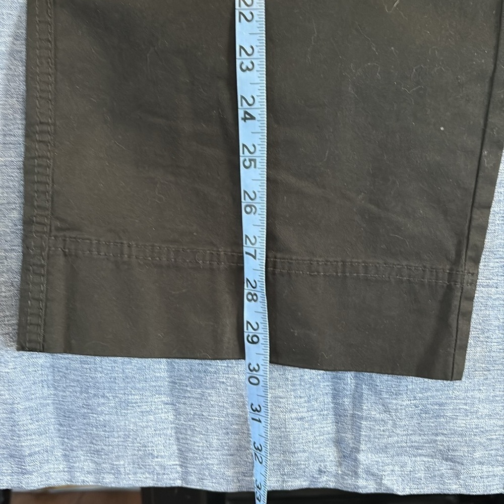 Loft Petites 0P Wide Legged Black Capri Pants - Picture 5 of 5